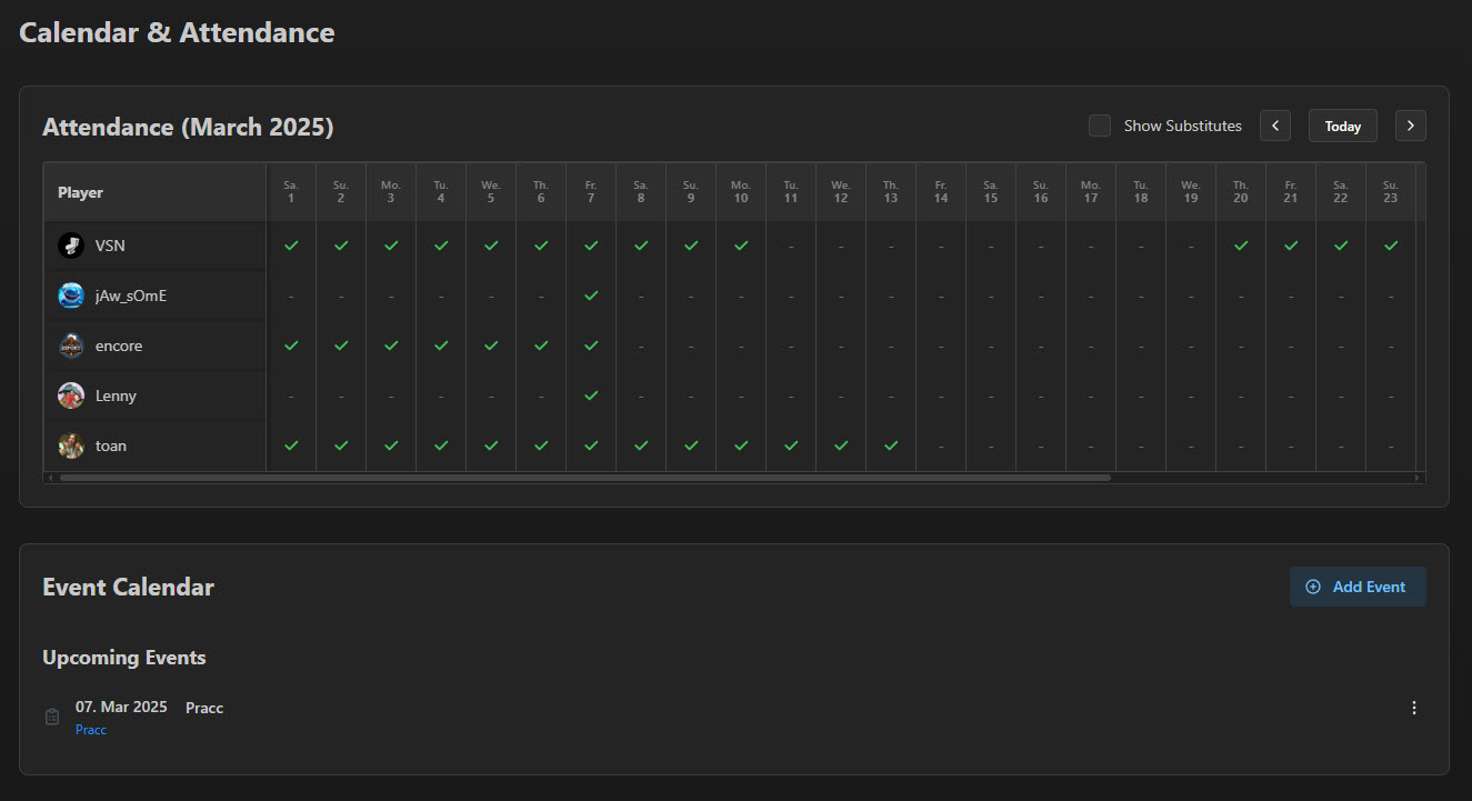 Manage Your CS Team in Our Calendar